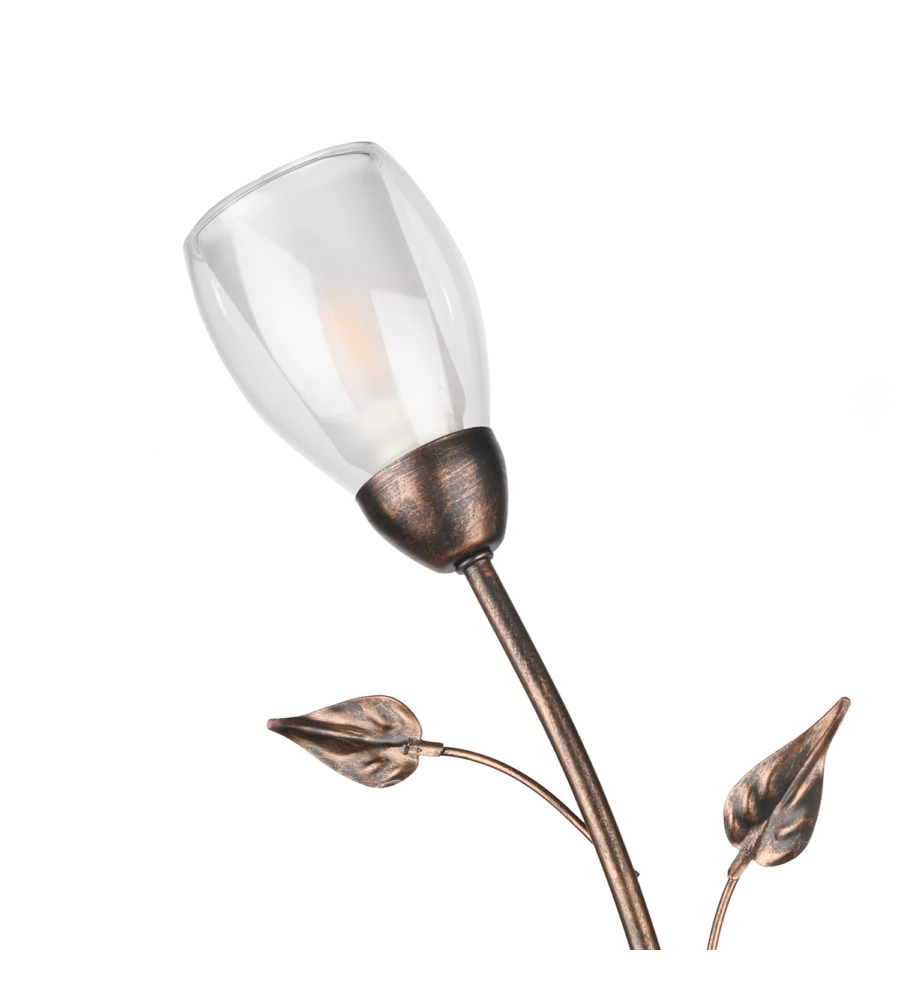 LAMPADA DA TAVOLO 1 LUCE ONLI "GRANDE" BRONZO E14